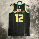 Maillot de Basket #12 Oubre Jr. Hornets 22-23 city Noir